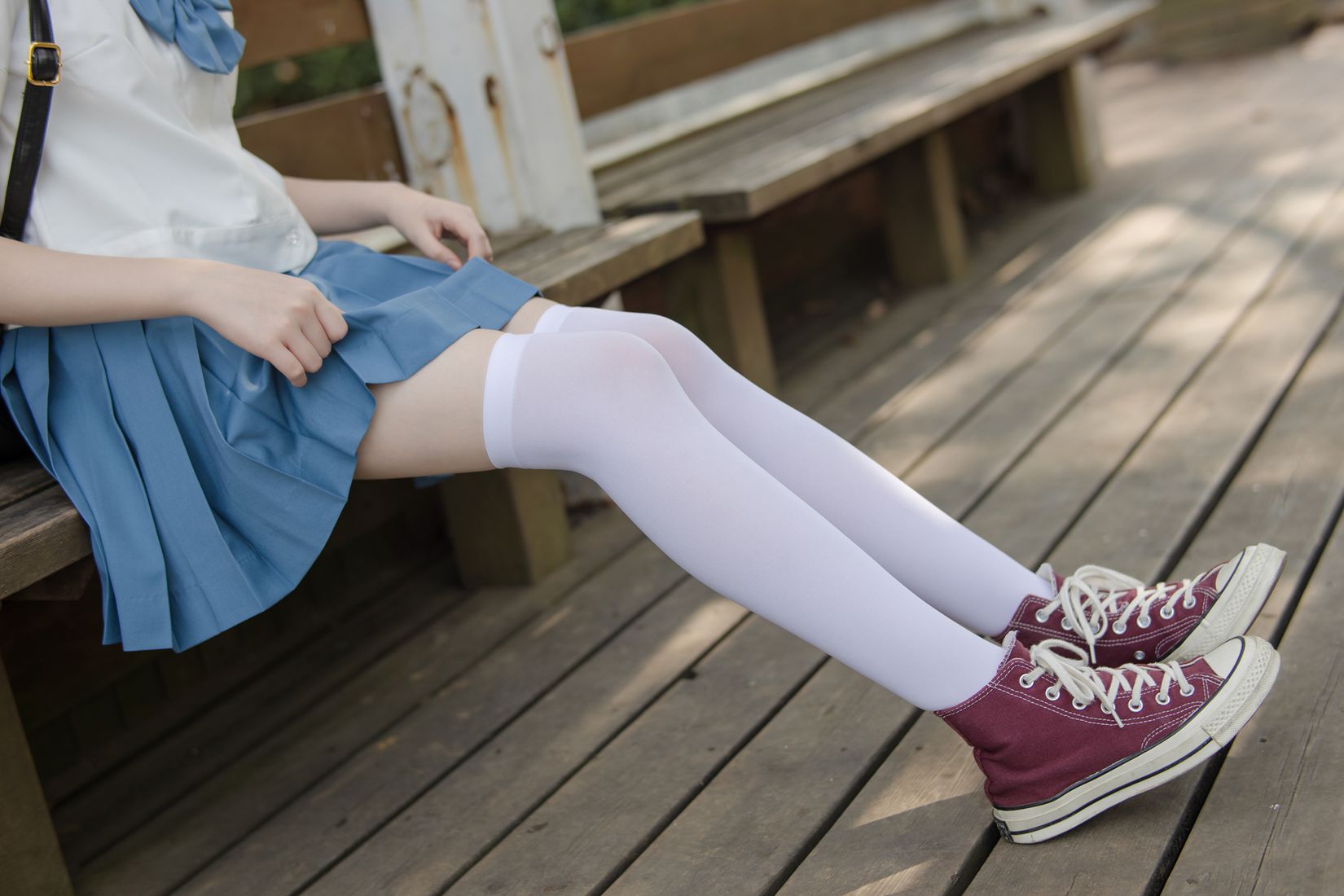 图片[19]-[森萝财团写真] JKFUN-025 默陌&Aika  80D白丝过膝袜 在线浏览 – 速更版-美库