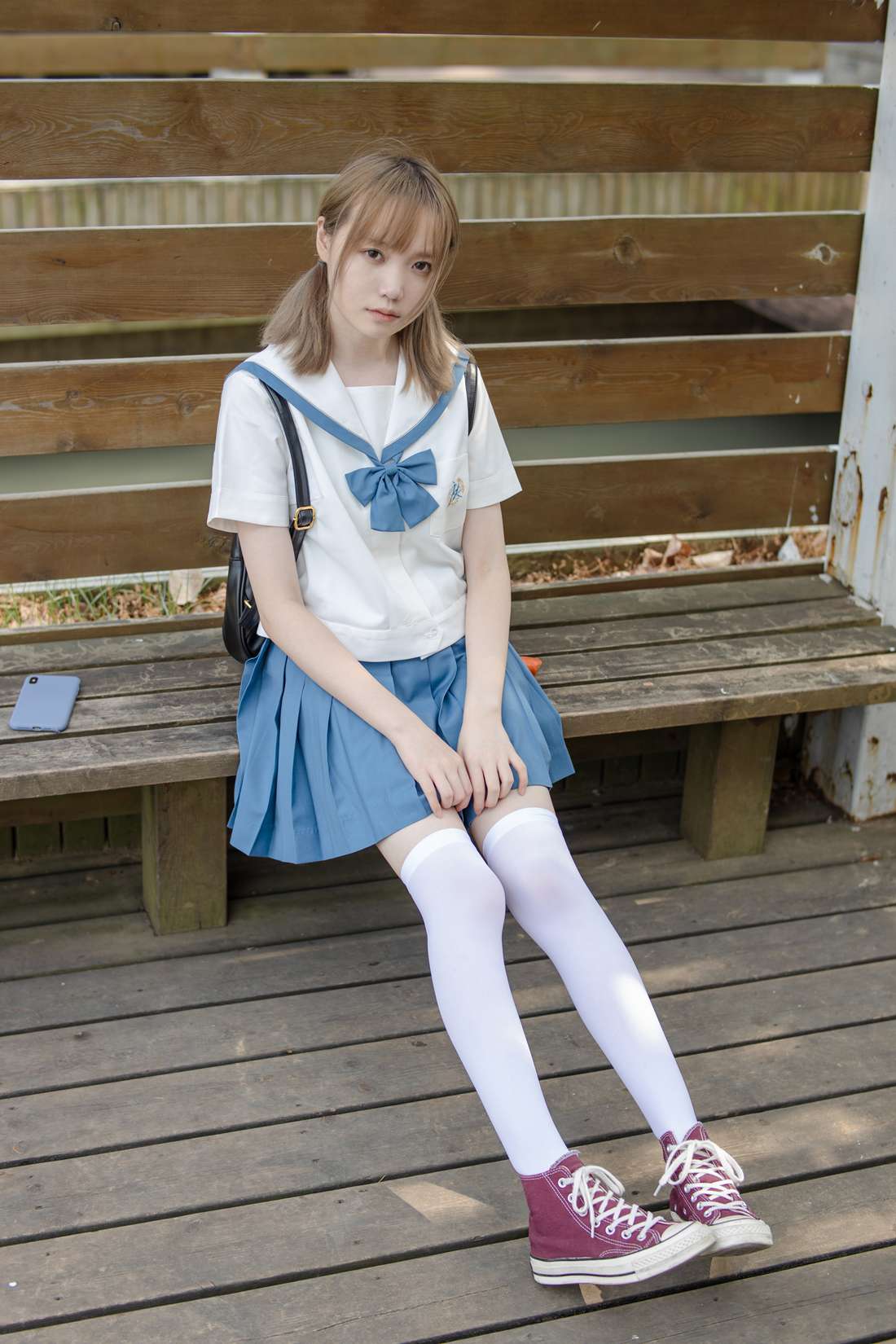 图片[42]-[森萝财团写真] JKFUN-025 默陌&Aika  80D白丝过膝袜 在线浏览 – 速更版-美库