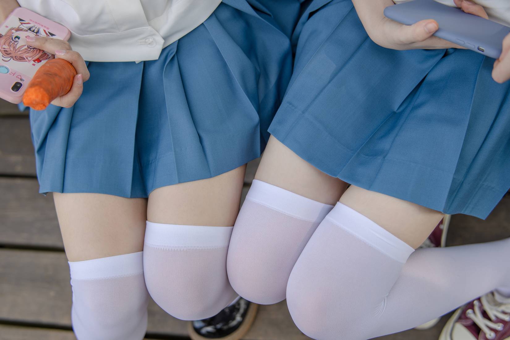 图片[38]-[森萝财团写真] JKFUN-025 默陌&Aika  80D白丝过膝袜 在线浏览 – 速更版-美库