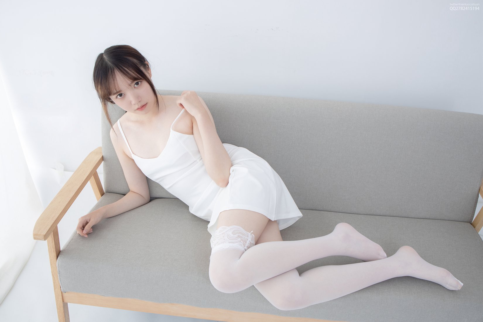 图片[34]-[森萝财团写真] JKFUN-044 百圆定制1-5 白色吊带裙 Aika 在线浏览 – 速更版-美库