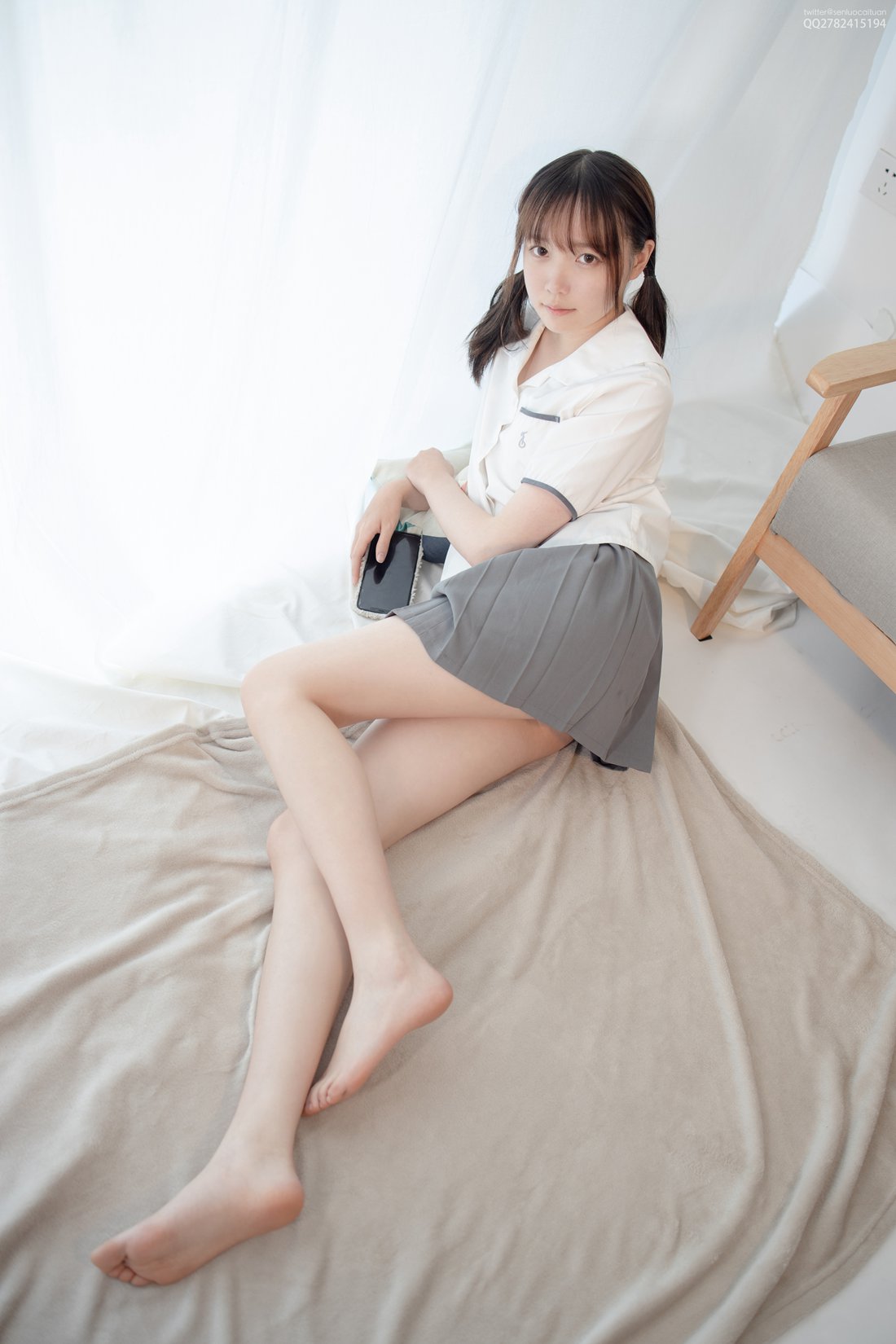 图片[3]-[森萝财团写真] JKFUN-百元系列1.5-1 Aika 在线浏览-翎羽暗房