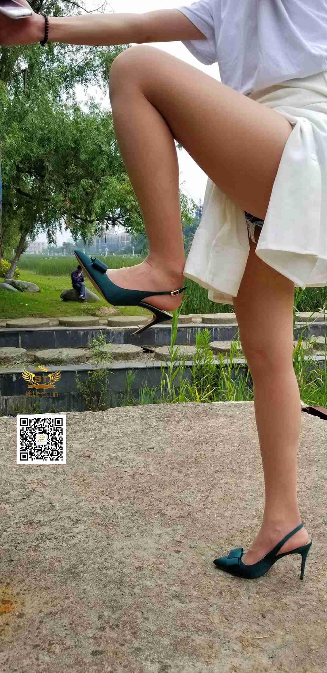 图片[44]-[盛唐CLUB] No.004 公园长椅上的丝足 在线浏览 – 速更版-美库