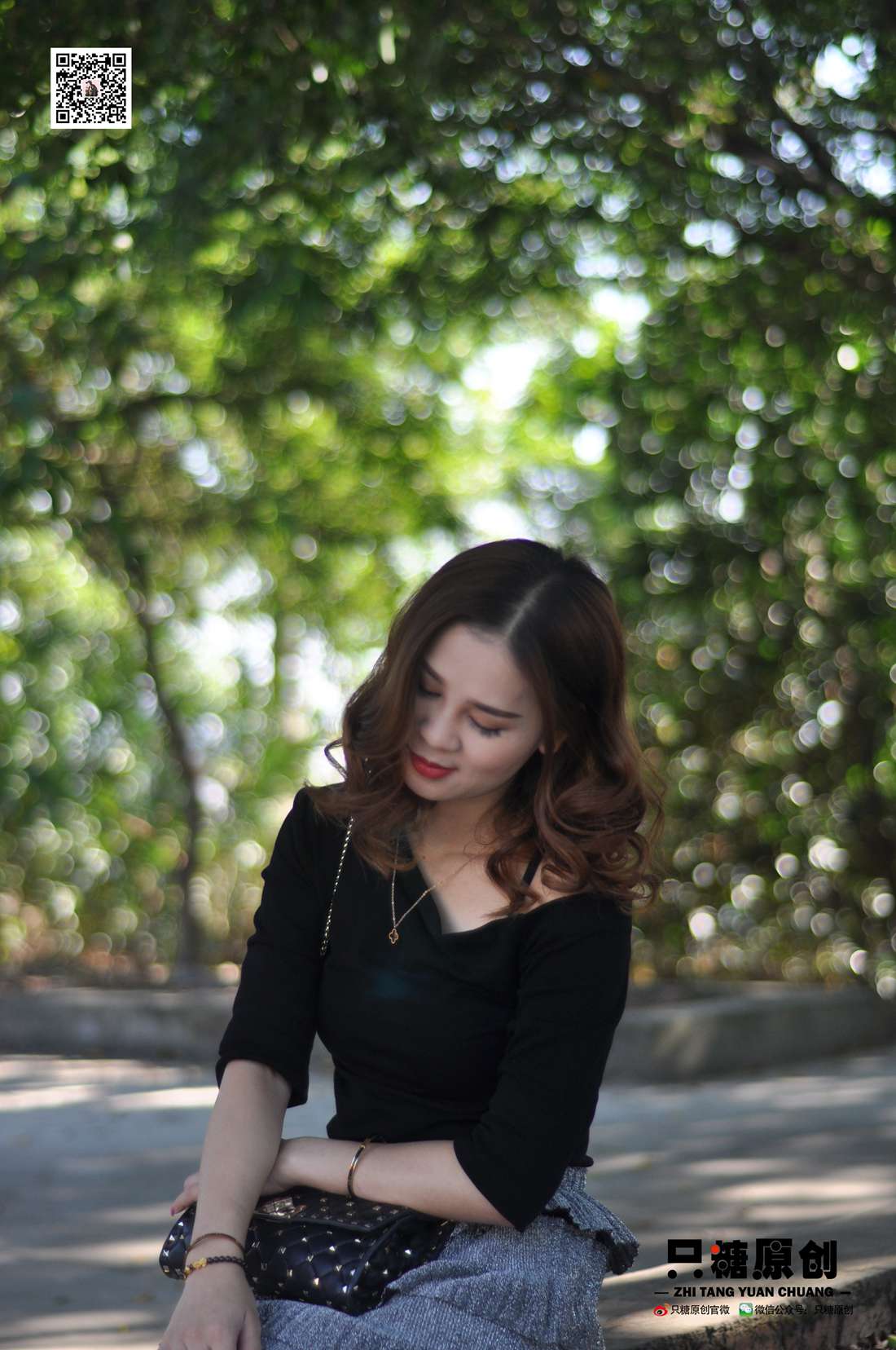 图片[80]-[只糖棉袜] NO.002 婷婷－短裙与薄棉船袜 在线浏览 – 速更版-美库