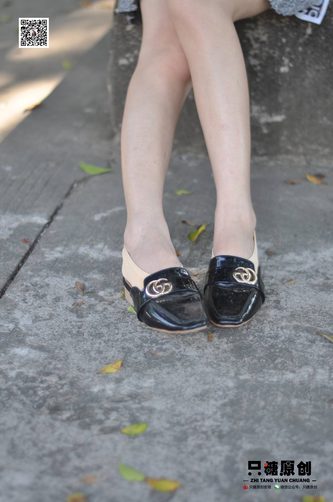 图片[87]-[只糖棉袜] NO.002 婷婷－短裙与薄棉船袜 在线浏览 – 速更版-美库