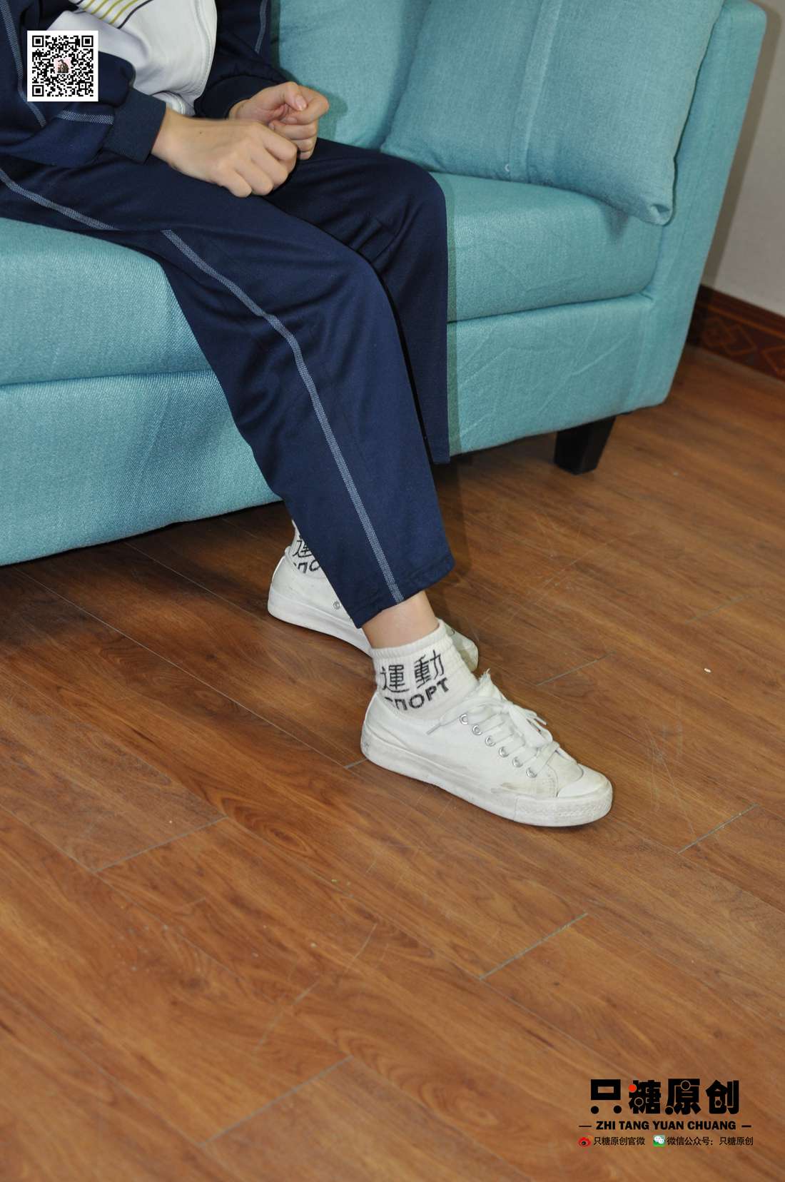 图片[87]-[只糖棉袜] NO.003 嘉欣－运动风白棉袜 在线浏览 – 速更版-美库