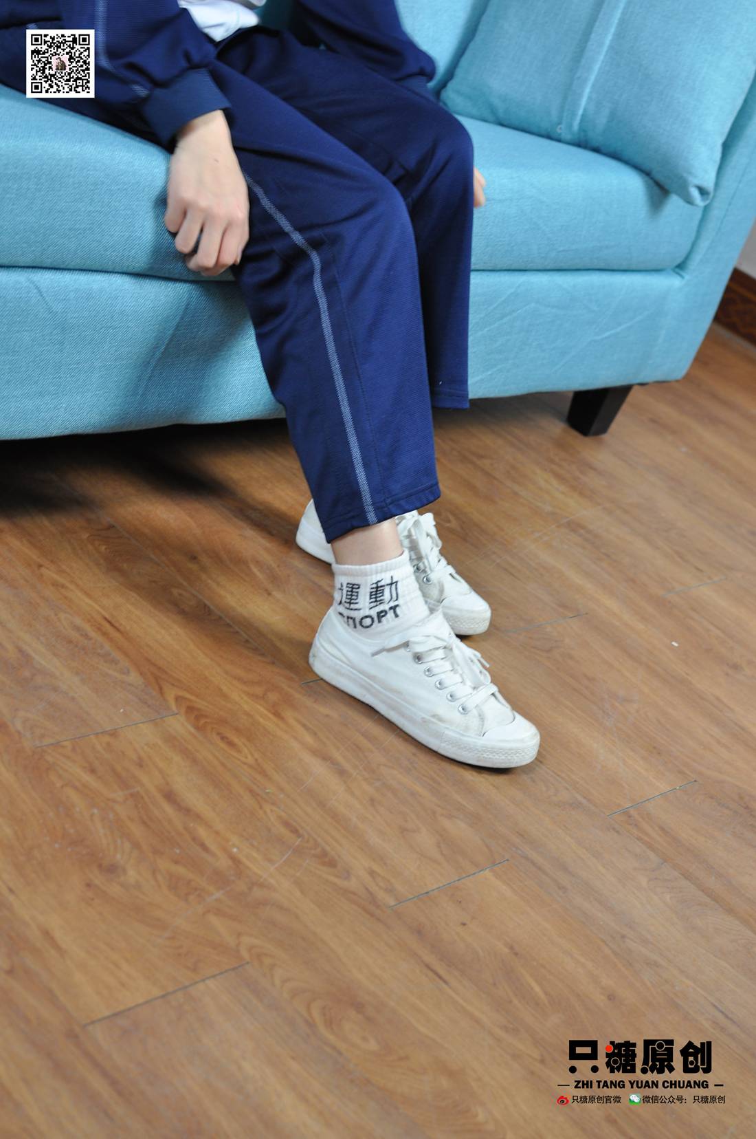 图片[88]-[只糖棉袜] NO.003 嘉欣－运动风白棉袜 在线浏览 – 速更版-美库