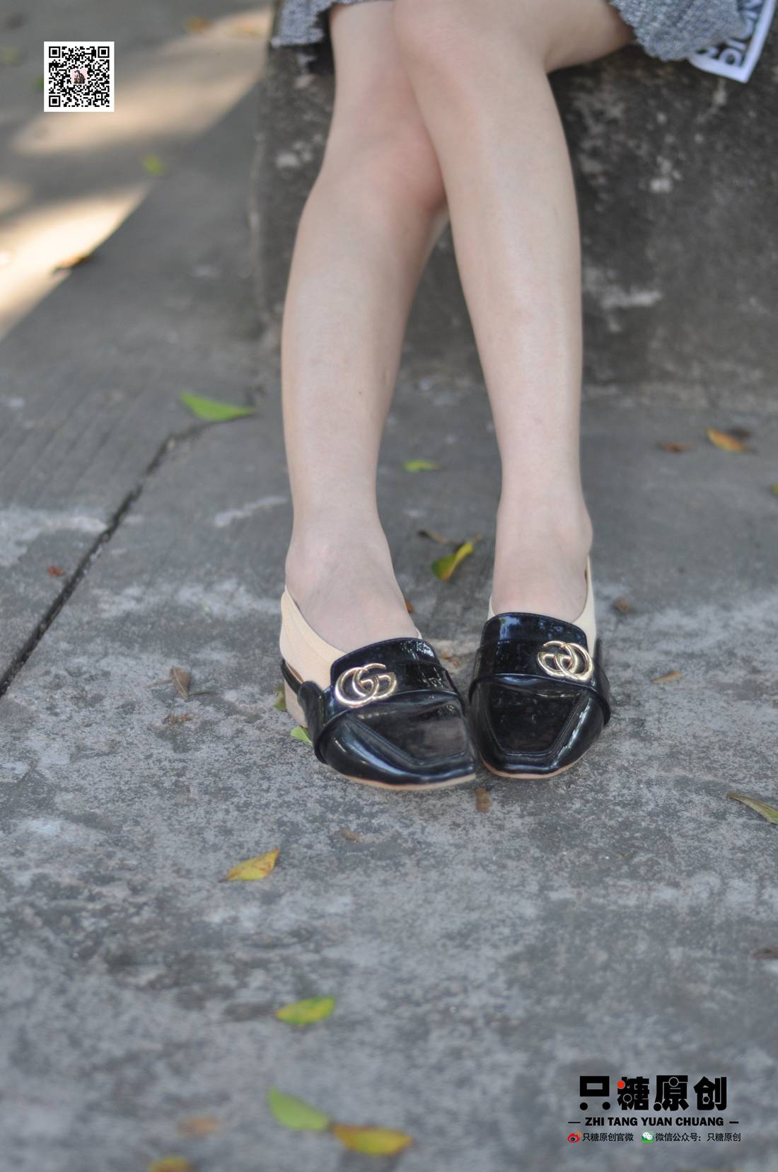 图片[85]-[只糖棉袜] NO.002 婷婷－短裙与薄棉船袜 在线浏览 – 速更版-美库