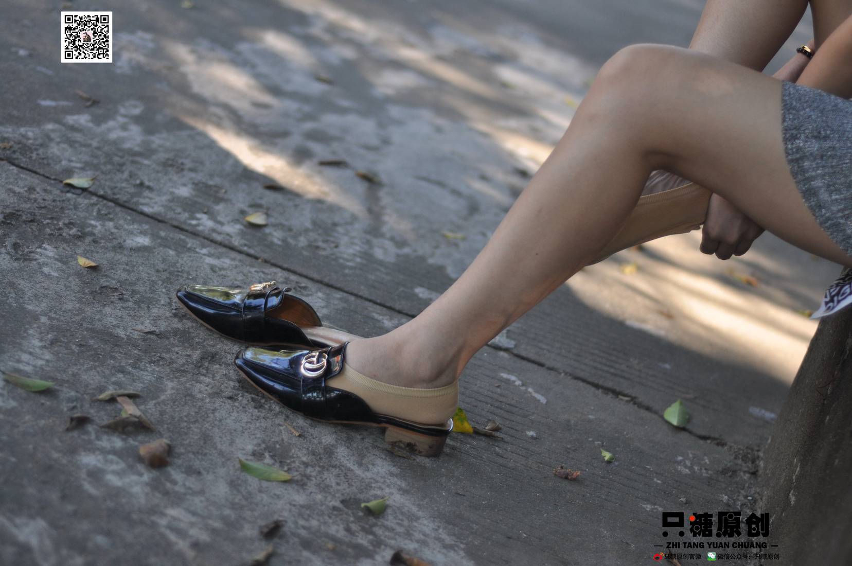 图片[70]-[只糖棉袜] NO.002 婷婷－短裙与薄棉船袜 在线浏览 – 速更版-美库