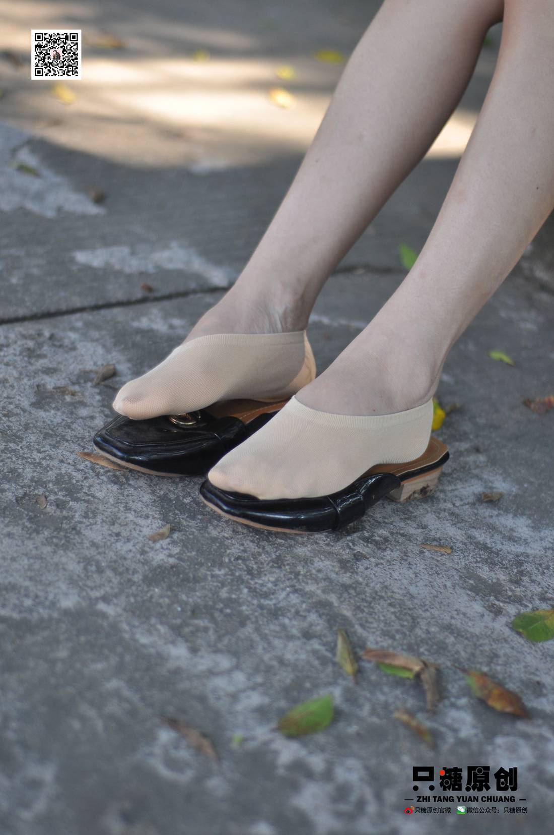 图片[26]-[只糖棉袜] NO.002 婷婷－短裙与薄棉船袜 在线浏览 – 速更版-美库