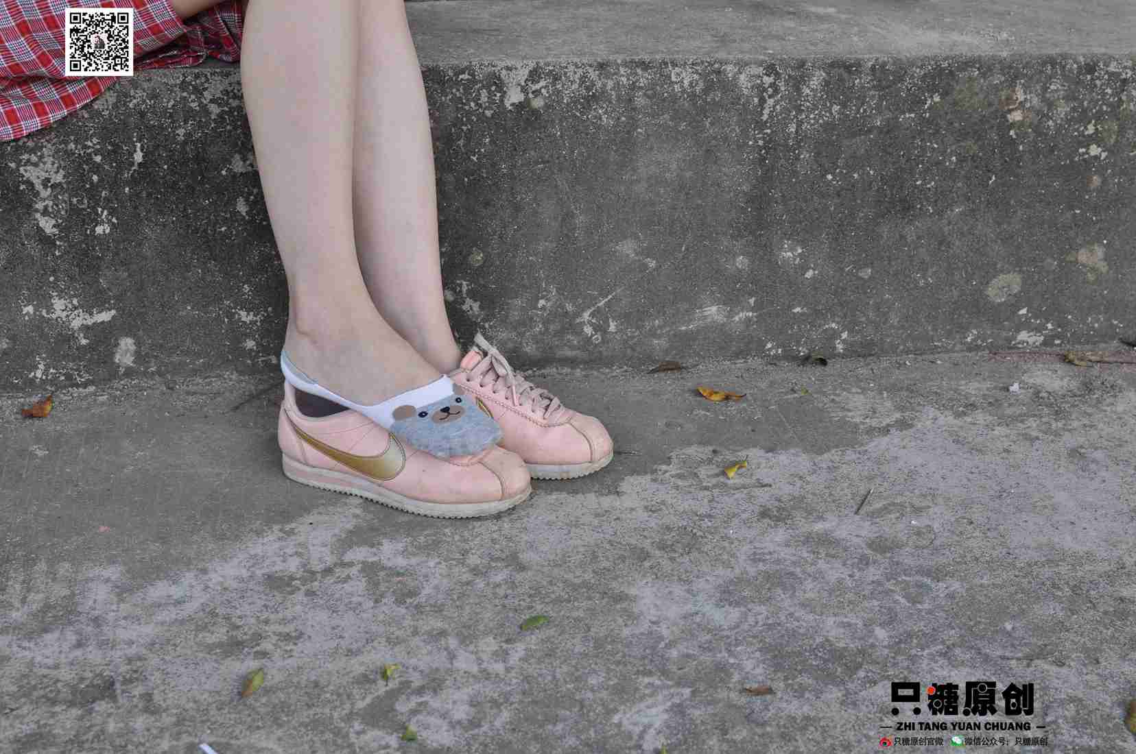 图片[66]-[只糖棉袜] NO.001 诗诗－格子裙休闲风 在线浏览 – 速更版-美库