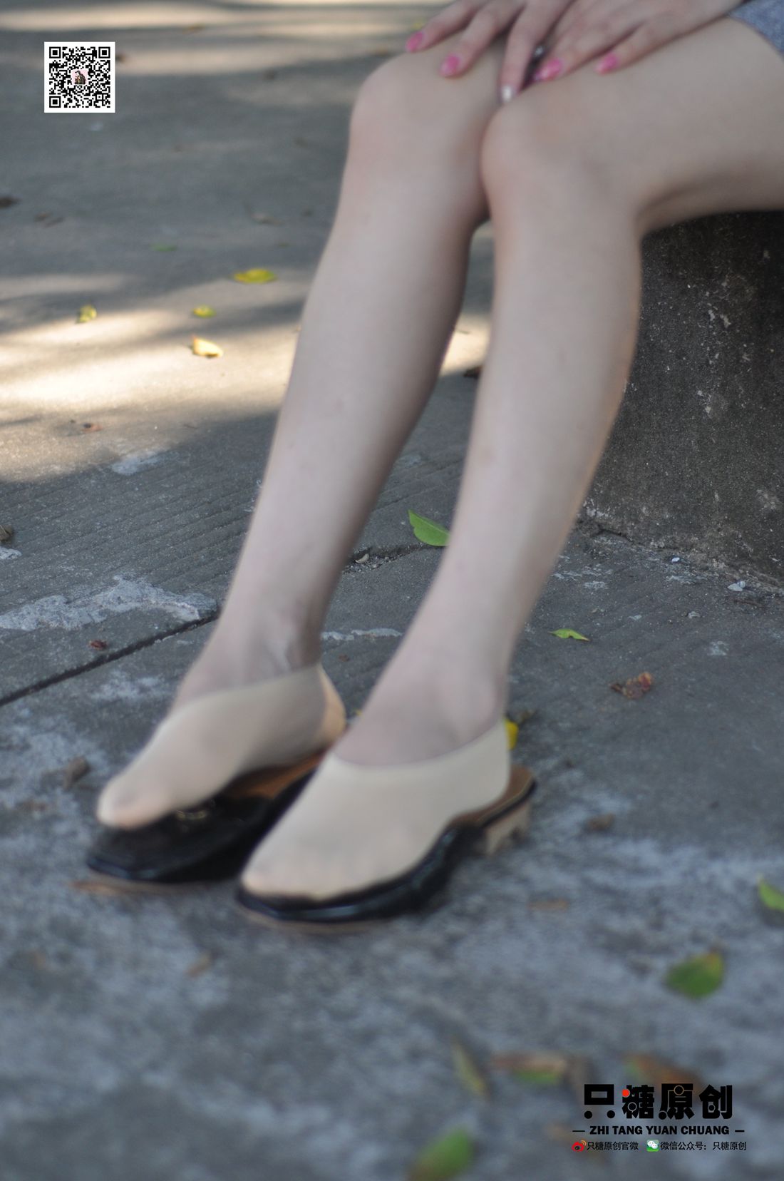 图片[114]-[只糖棉袜] NO.002 婷婷－短裙与薄棉船袜 在线浏览 – 速更版-美库