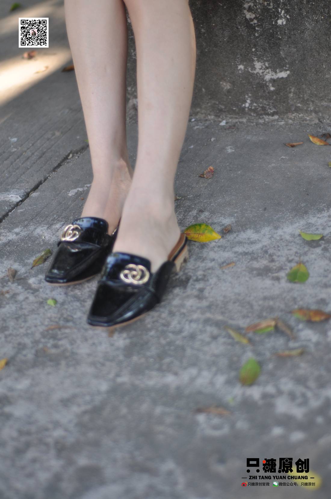 图片[120]-[只糖棉袜] NO.002 婷婷－短裙与薄棉船袜 在线浏览 – 速更版-美库