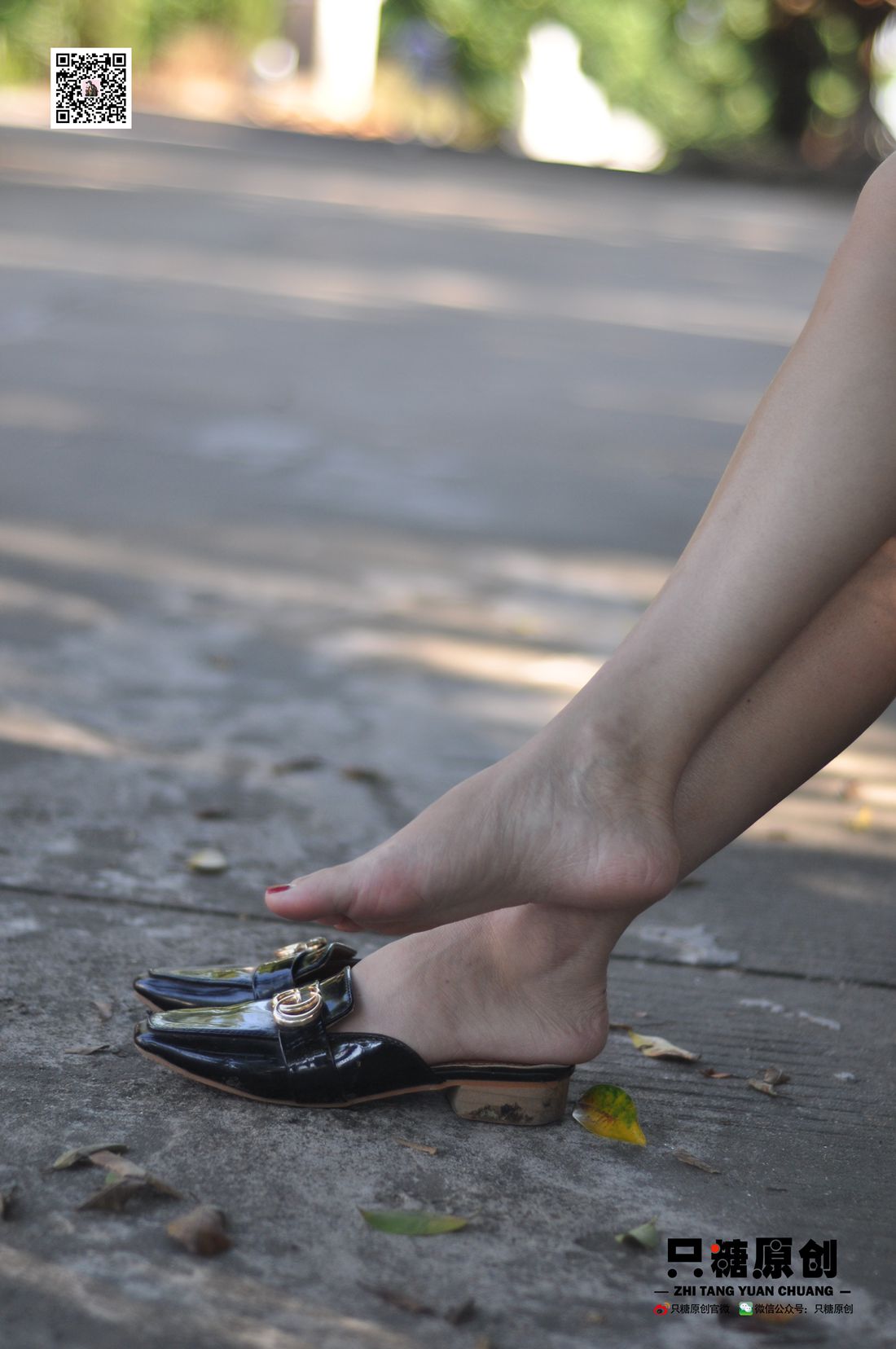 图片[22]-[只糖棉袜] NO.002 婷婷－短裙与薄棉船袜 在线浏览 – 速更版-美库