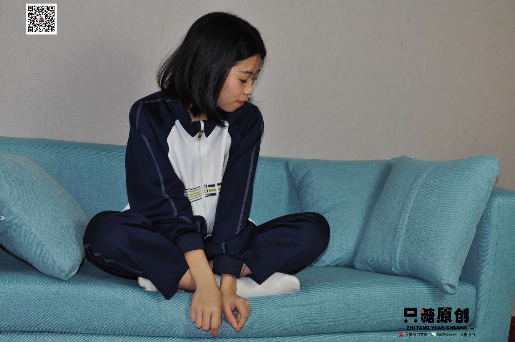 图片[54]-[只糖棉袜] NO.003 嘉欣－运动风白棉袜 在线浏览 – 速更版-美库