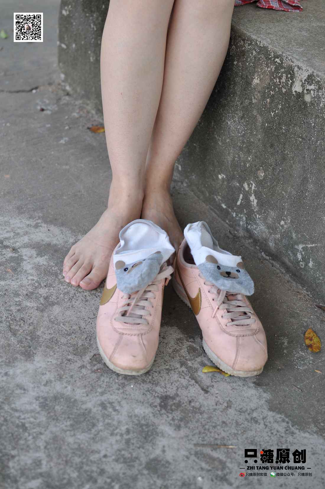 图片[61]-[只糖棉袜] NO.001 诗诗－格子裙休闲风 在线浏览 – 速更版-美库