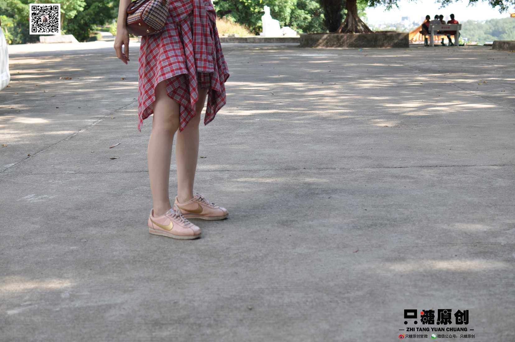 图片[53]-[只糖棉袜] NO.001 诗诗－格子裙休闲风 在线浏览 – 速更版-美库