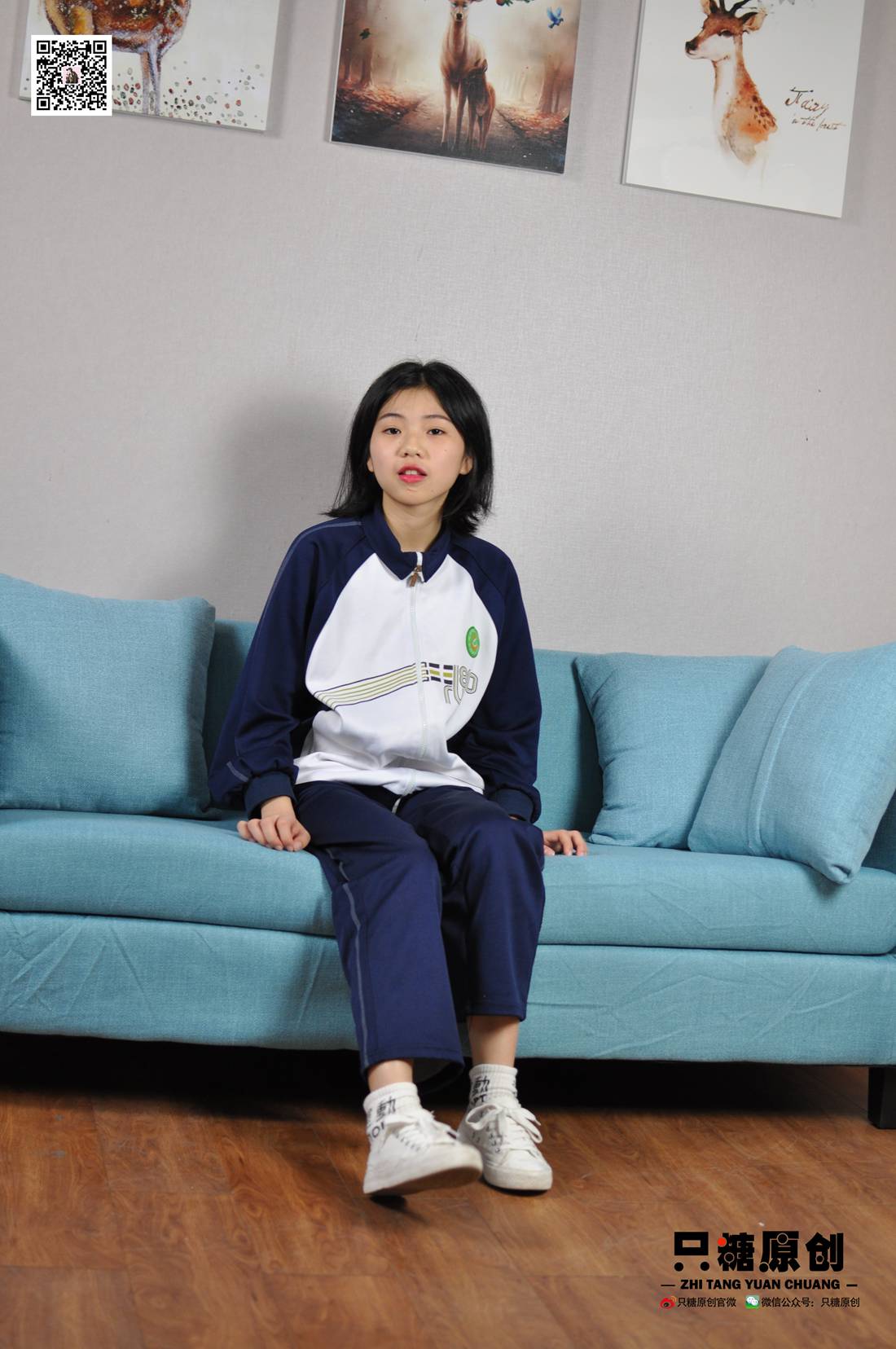 图片[94]-[只糖棉袜] NO.003 嘉欣－运动风白棉袜 在线浏览 – 速更版-美库