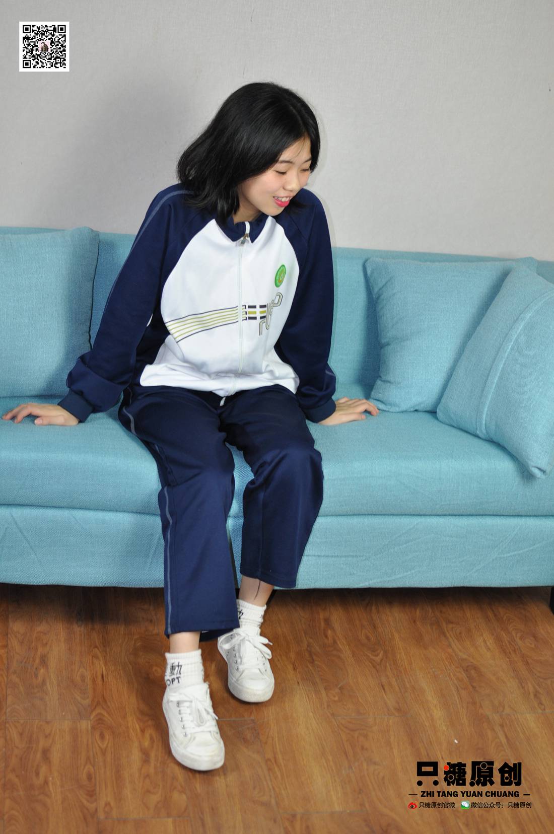 图片[40]-[只糖棉袜] NO.003 嘉欣－运动风白棉袜 在线浏览 – 速更版-美库