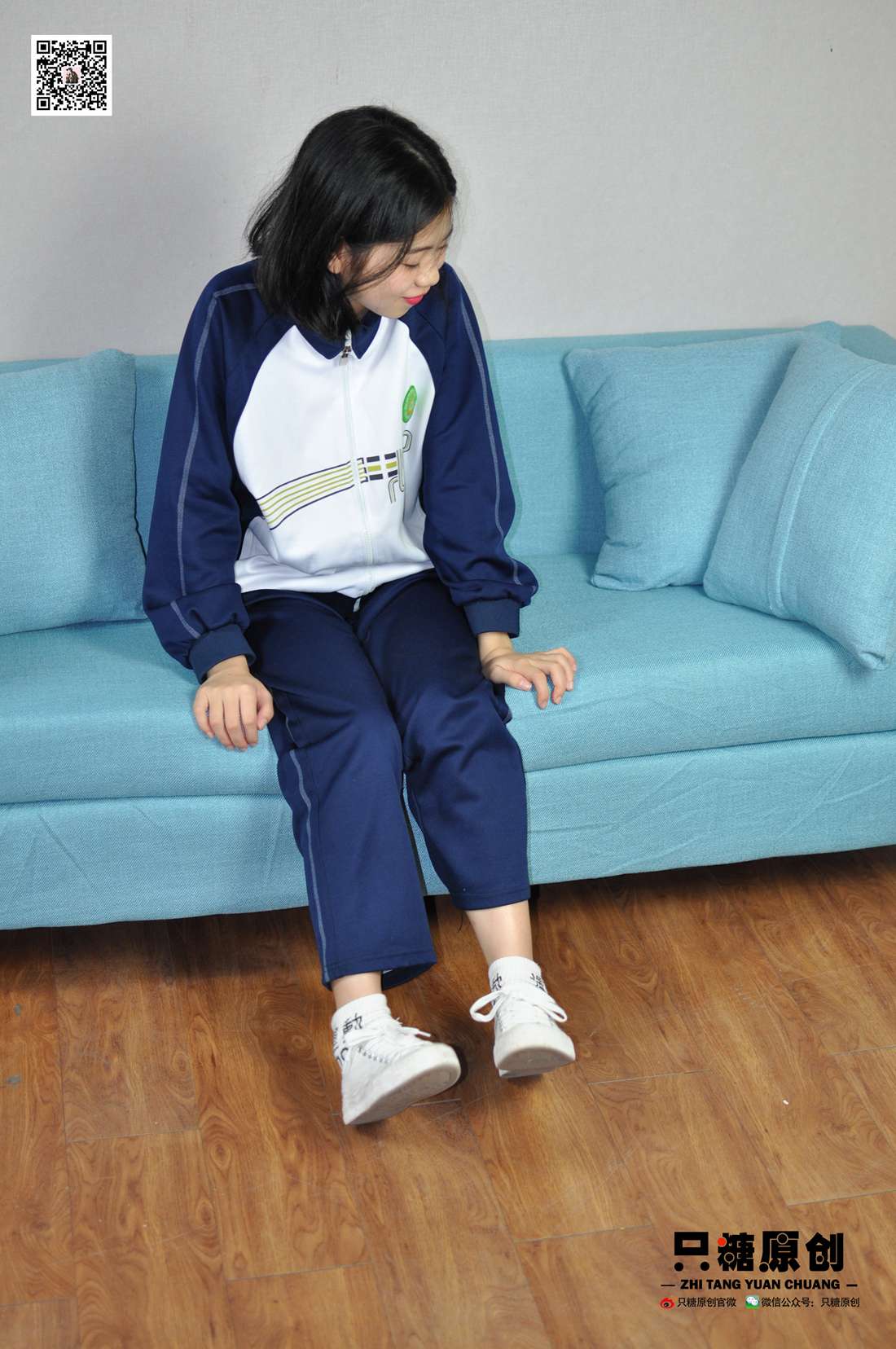 图片[144]-[只糖棉袜] NO.003 嘉欣－运动风白棉袜 在线浏览 – 速更版-美库