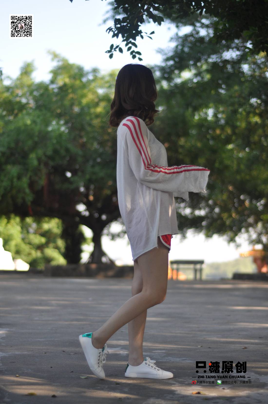 图片[6]-[只糖棉袜] NO.005 婷婷－运动风小白鞋 在线浏览 – 速更版-美库