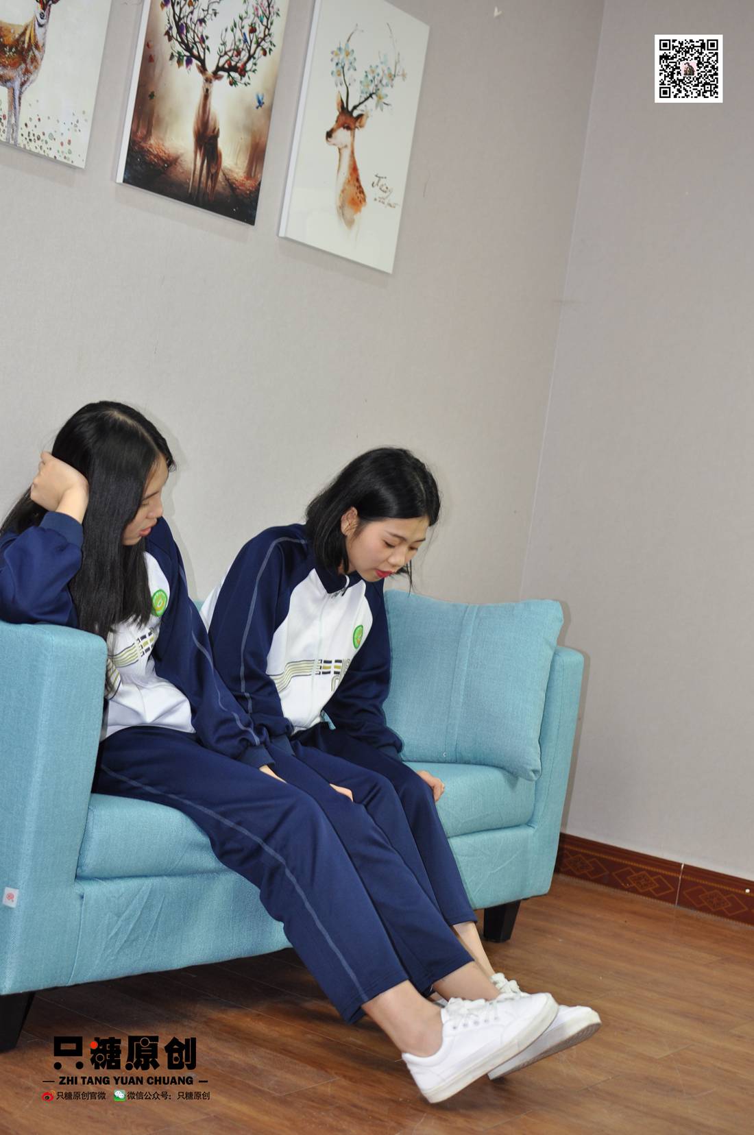 图片[46]-[只糖棉袜] NO.007 嘉欣&小枝－夏日里的两双小白鞋 在线浏览 – 速更版-美库