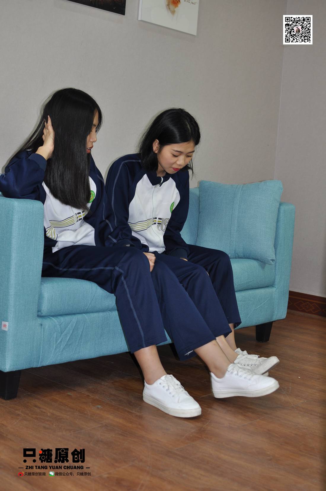 图片[18]-[只糖棉袜] NO.007 嘉欣&小枝－夏日里的两双小白鞋 在线浏览 – 速更版-美库