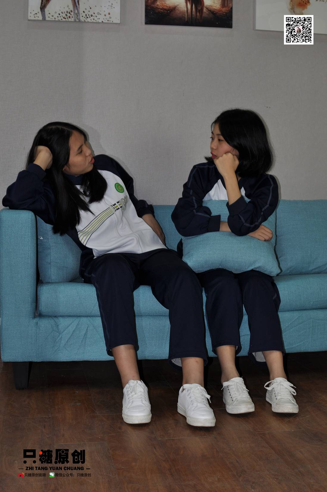 图片[53]-[只糖棉袜] NO.007 嘉欣&小枝－夏日里的两双小白鞋 在线浏览 – 速更版-美库