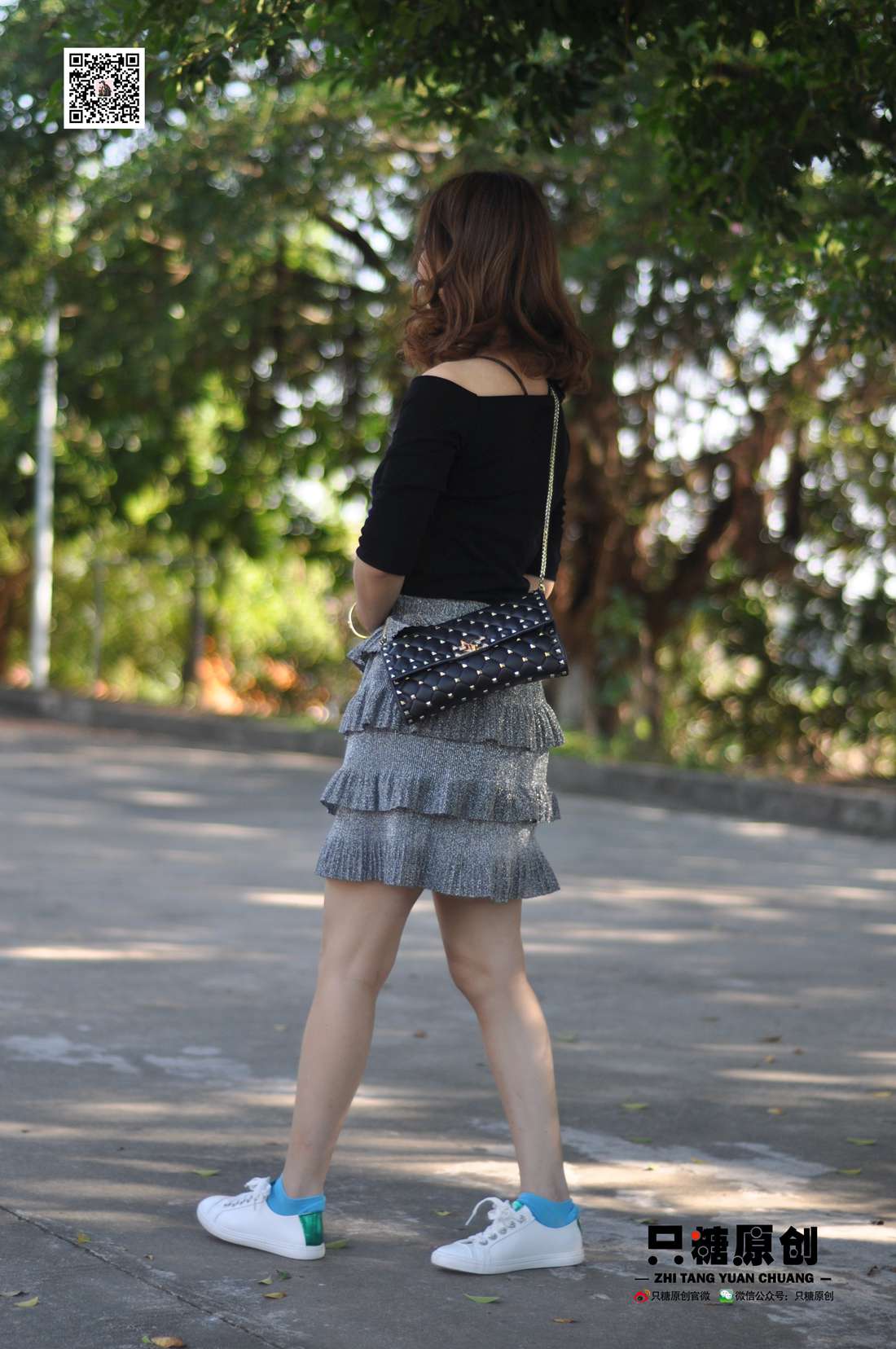 图片[31]-[只糖棉袜] NO.008 婷婷－小白鞋里的一抹蓝 在线浏览 – 速更版-美库