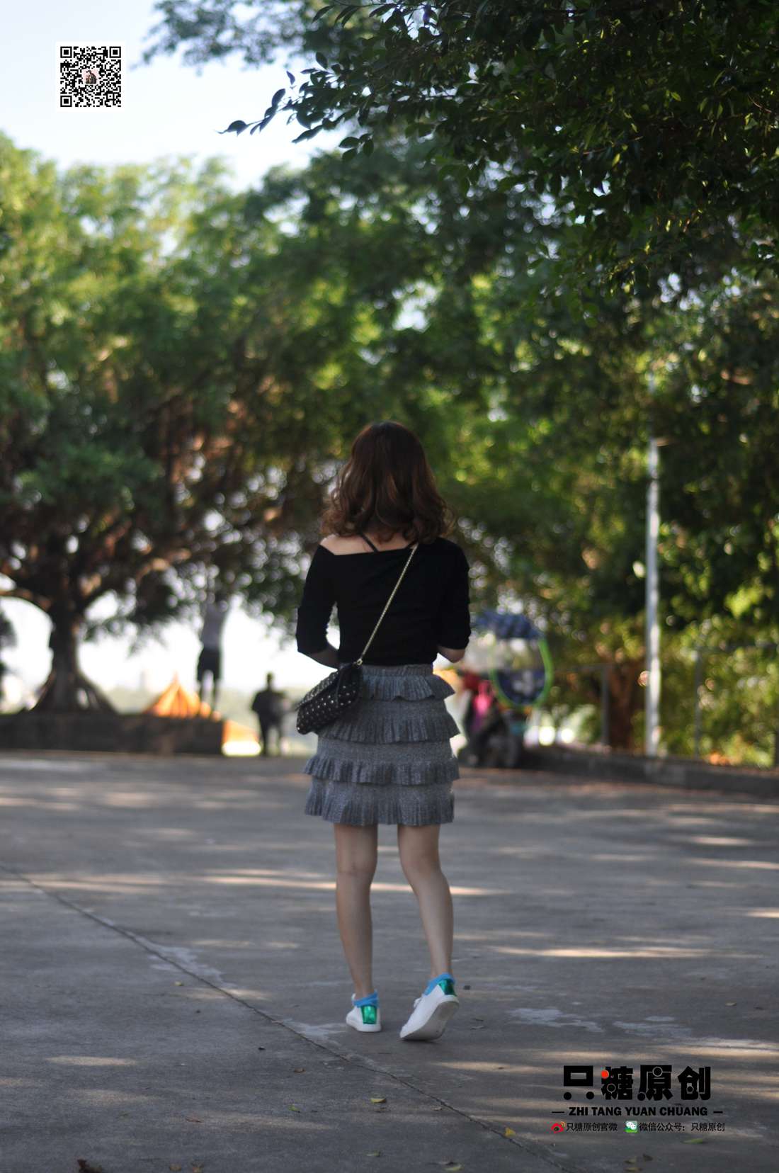 图片[32]-[只糖棉袜] NO.008 婷婷－小白鞋里的一抹蓝 在线浏览 – 速更版-美库