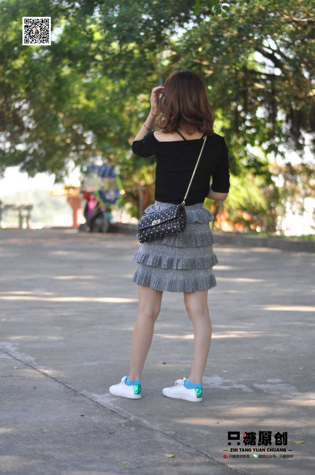 图片[140]-[只糖棉袜] NO.008 婷婷－小白鞋里的一抹蓝 在线浏览 – 速更版-美库