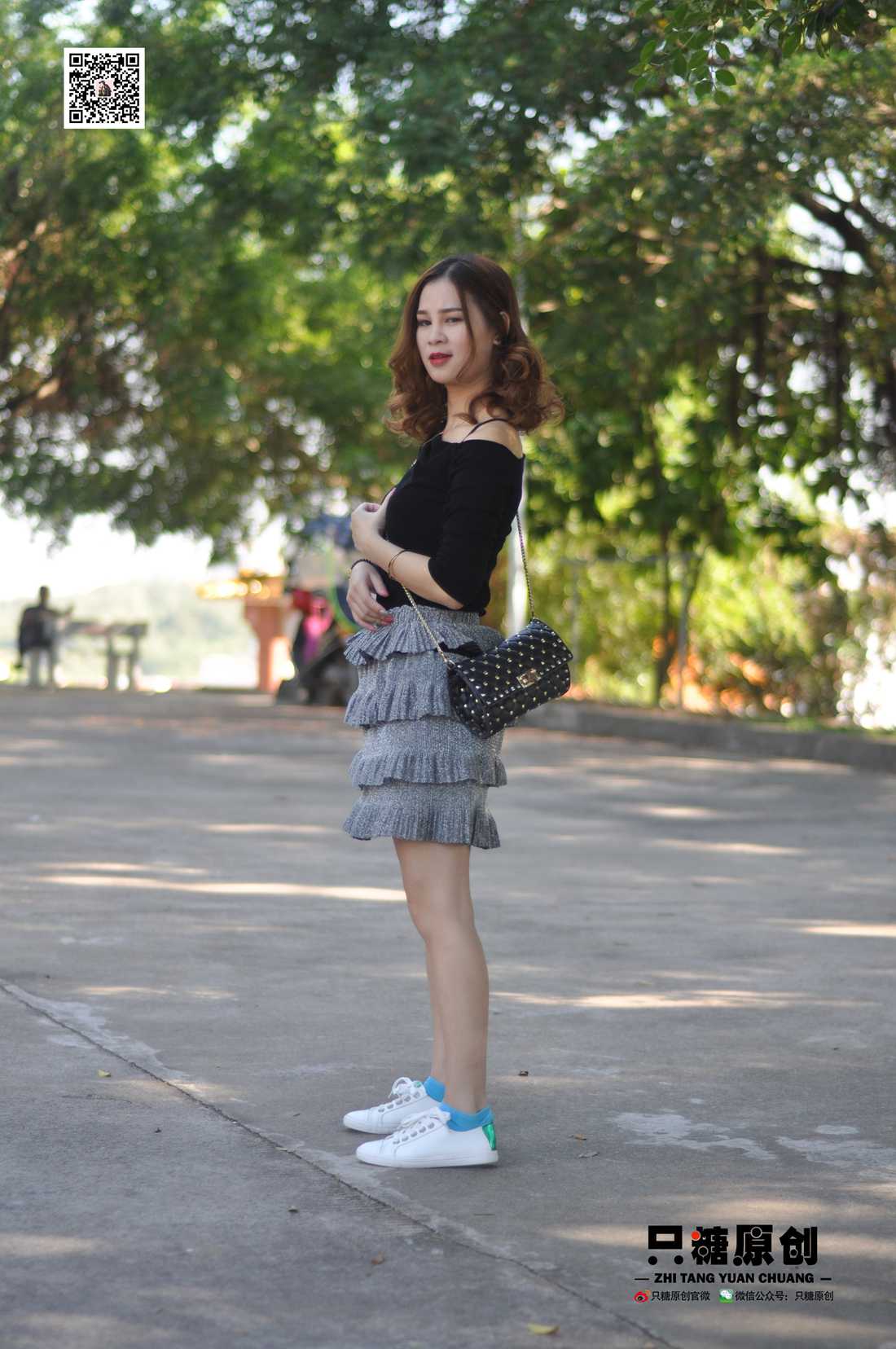 图片[99]-[只糖棉袜] NO.008 婷婷－小白鞋里的一抹蓝 在线浏览 – 速更版-美库