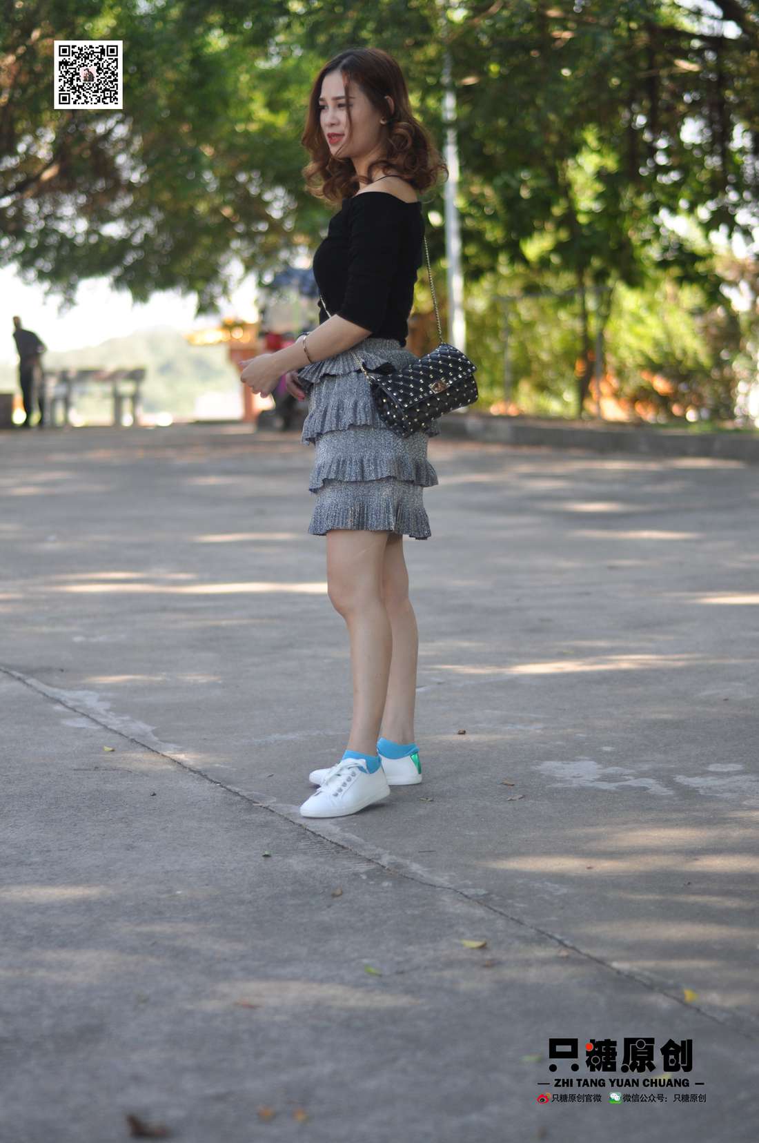 图片[154]-[只糖棉袜] NO.008 婷婷－小白鞋里的一抹蓝 在线浏览 – 速更版-美库