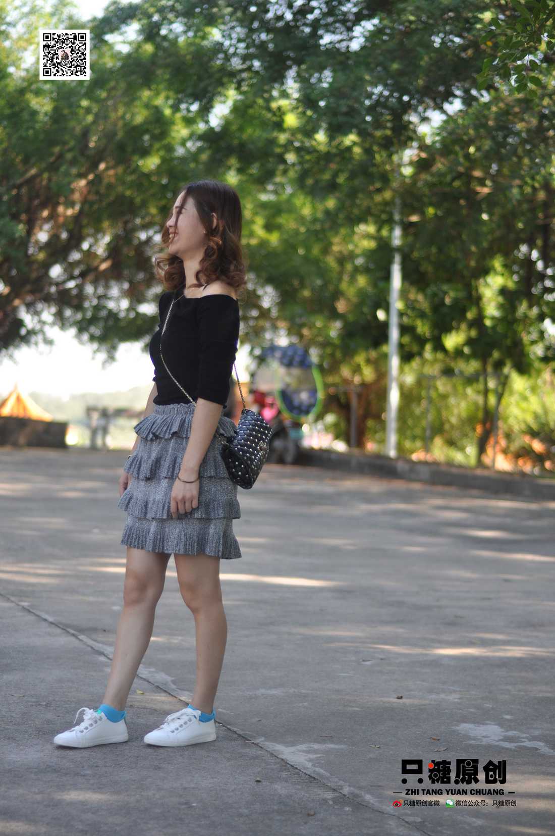 图片[40]-[只糖棉袜] NO.008 婷婷－小白鞋里的一抹蓝 在线浏览 – 速更版-美库