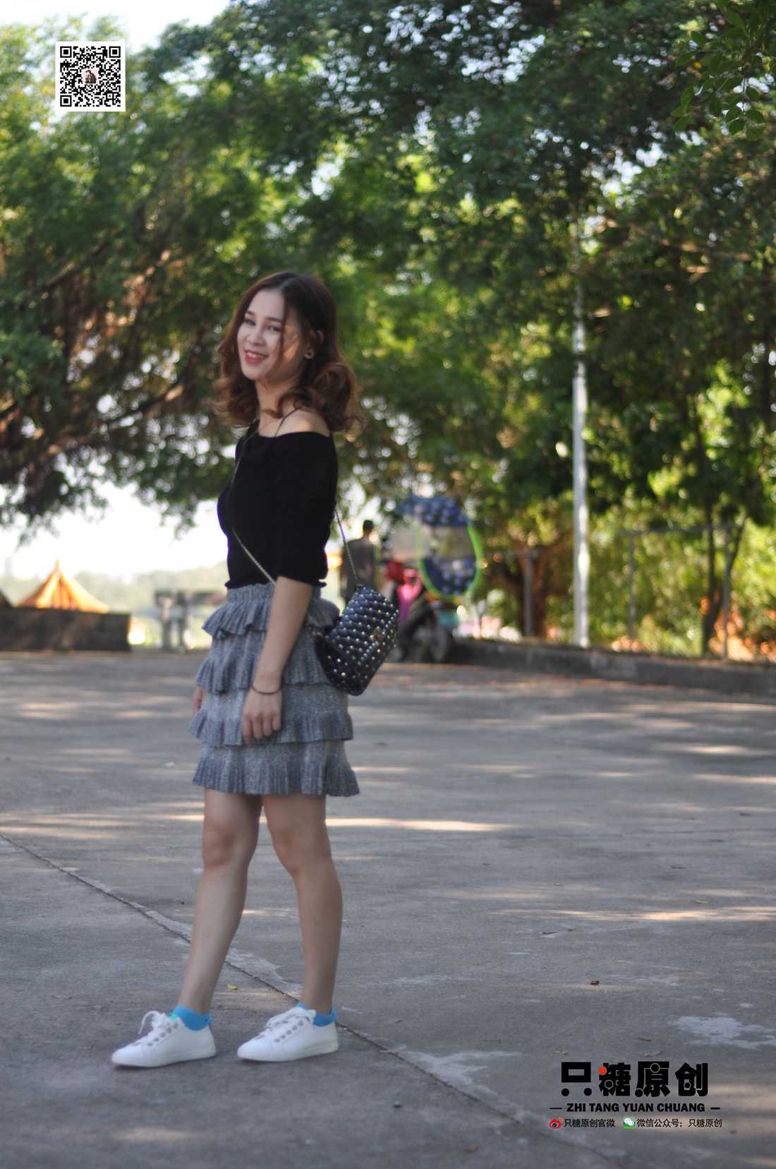 图片[101]-[只糖棉袜] NO.008 婷婷－小白鞋里的一抹蓝 在线浏览 – 速更版-美库