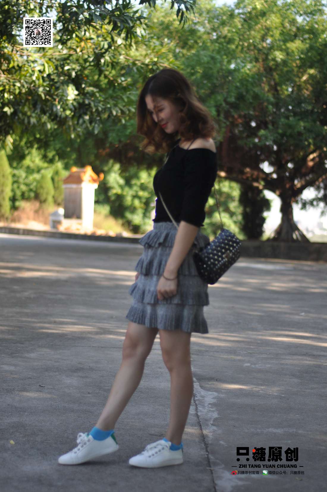 图片[175]-[只糖棉袜] NO.008 婷婷－小白鞋里的一抹蓝 在线浏览 – 速更版-美库