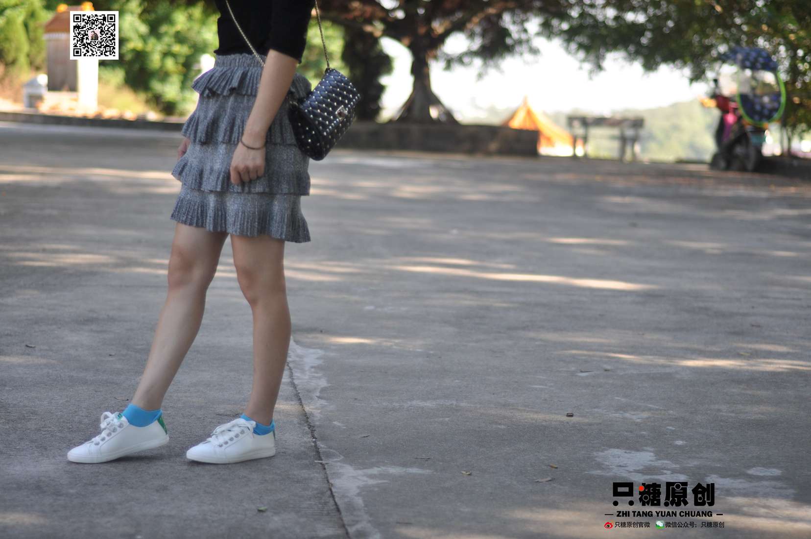 图片[50]-[只糖棉袜] NO.008 婷婷－小白鞋里的一抹蓝 在线浏览 – 速更版-美库