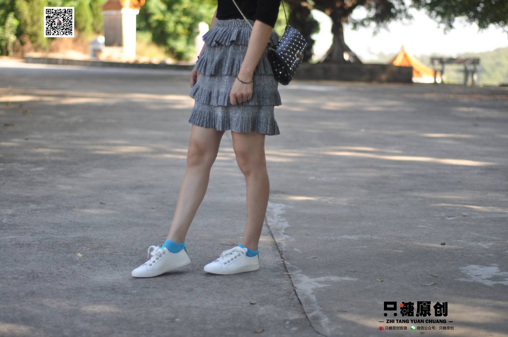 图片[48]-[只糖棉袜] NO.008 婷婷－小白鞋里的一抹蓝 在线浏览 – 速更版-美库