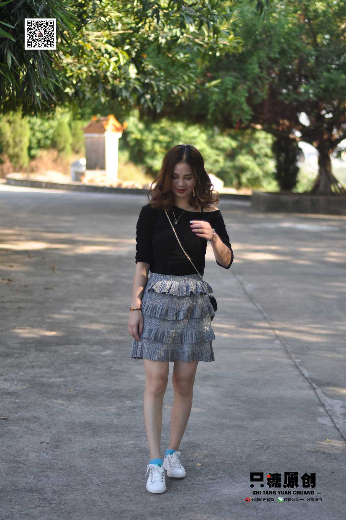 图片[88]-[只糖棉袜] NO.008 婷婷－小白鞋里的一抹蓝 在线浏览 – 速更版-美库