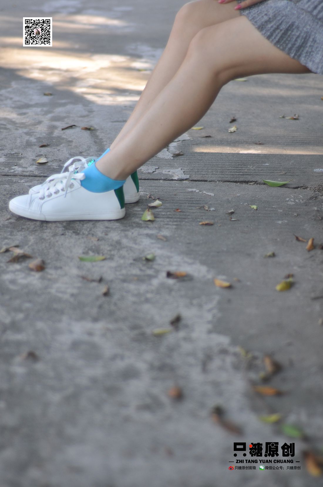 图片[107]-[只糖棉袜] NO.008 婷婷－小白鞋里的一抹蓝 在线浏览 – 速更版-美库