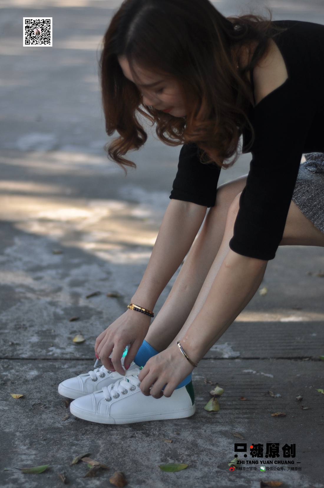 图片[169]-[只糖棉袜] NO.008 婷婷－小白鞋里的一抹蓝 在线浏览 – 速更版-美库