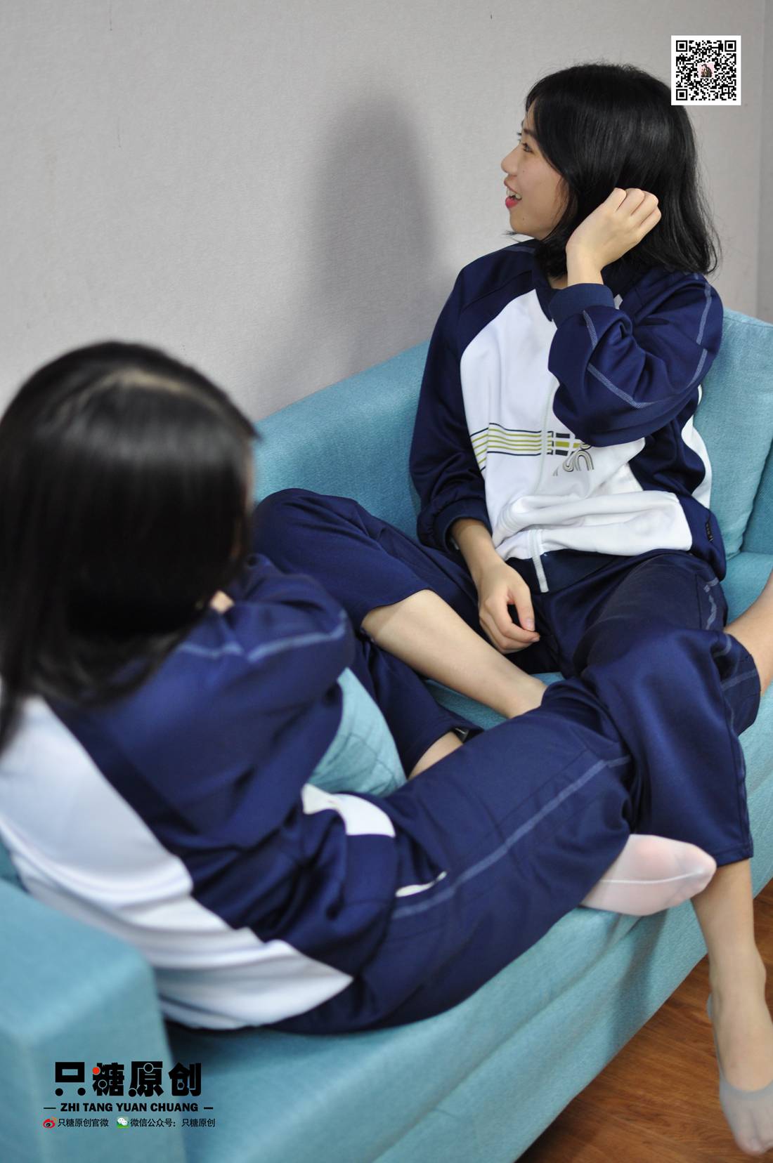 图片[7]-[只糖棉袜] NO.007 嘉欣&小枝－夏日里的两双小白鞋 在线浏览 – 速更版-美库