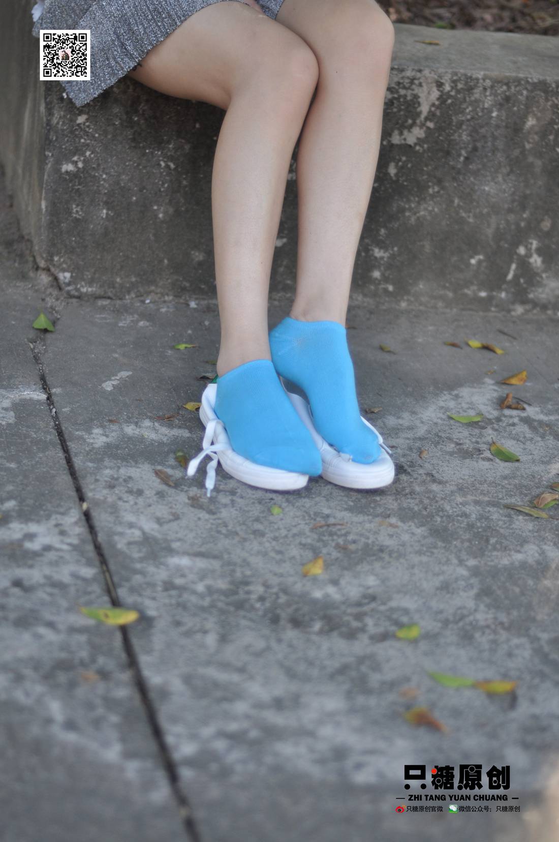 图片[164]-[只糖棉袜] NO.008 婷婷－小白鞋里的一抹蓝 在线浏览 – 速更版-美库