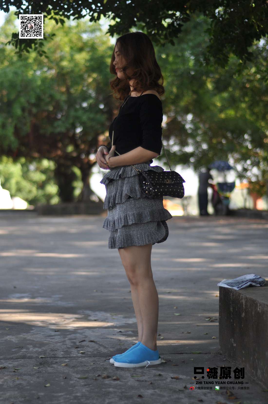 图片[176]-[只糖棉袜] NO.008 婷婷－小白鞋里的一抹蓝 在线浏览 – 速更版-美库