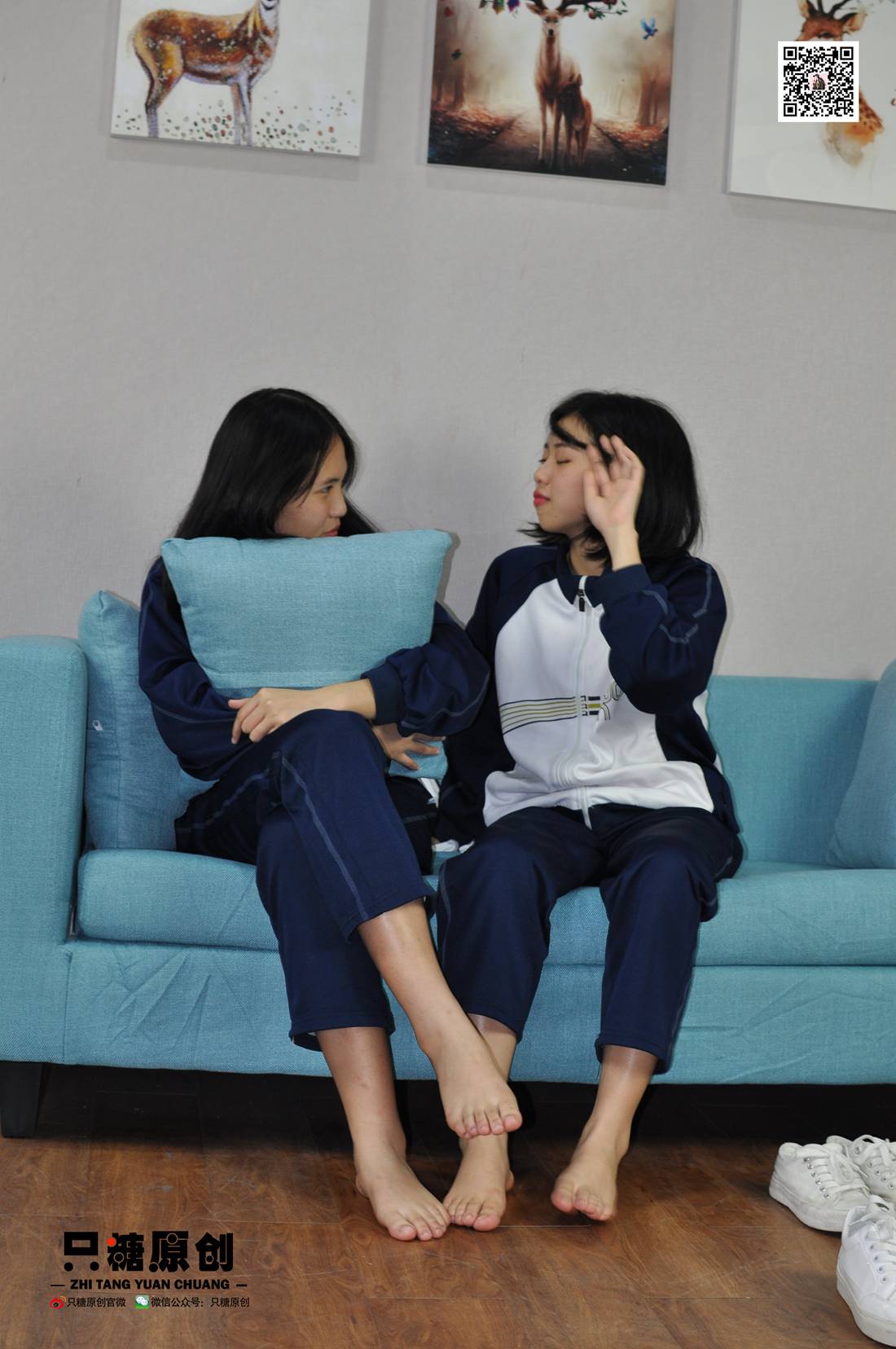 图片[214]-[只糖棉袜] NO.007 嘉欣&小枝－夏日里的两双小白鞋 在线浏览 – 速更版-美库