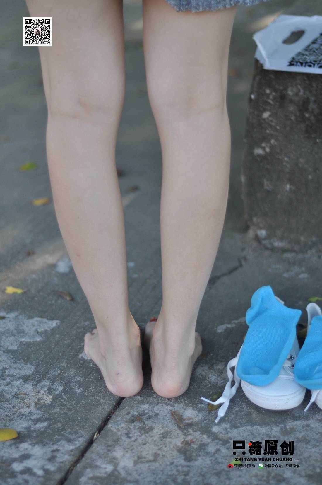 图片[144]-[只糖棉袜] NO.008 婷婷－小白鞋里的一抹蓝 在线浏览 – 速更版-美库