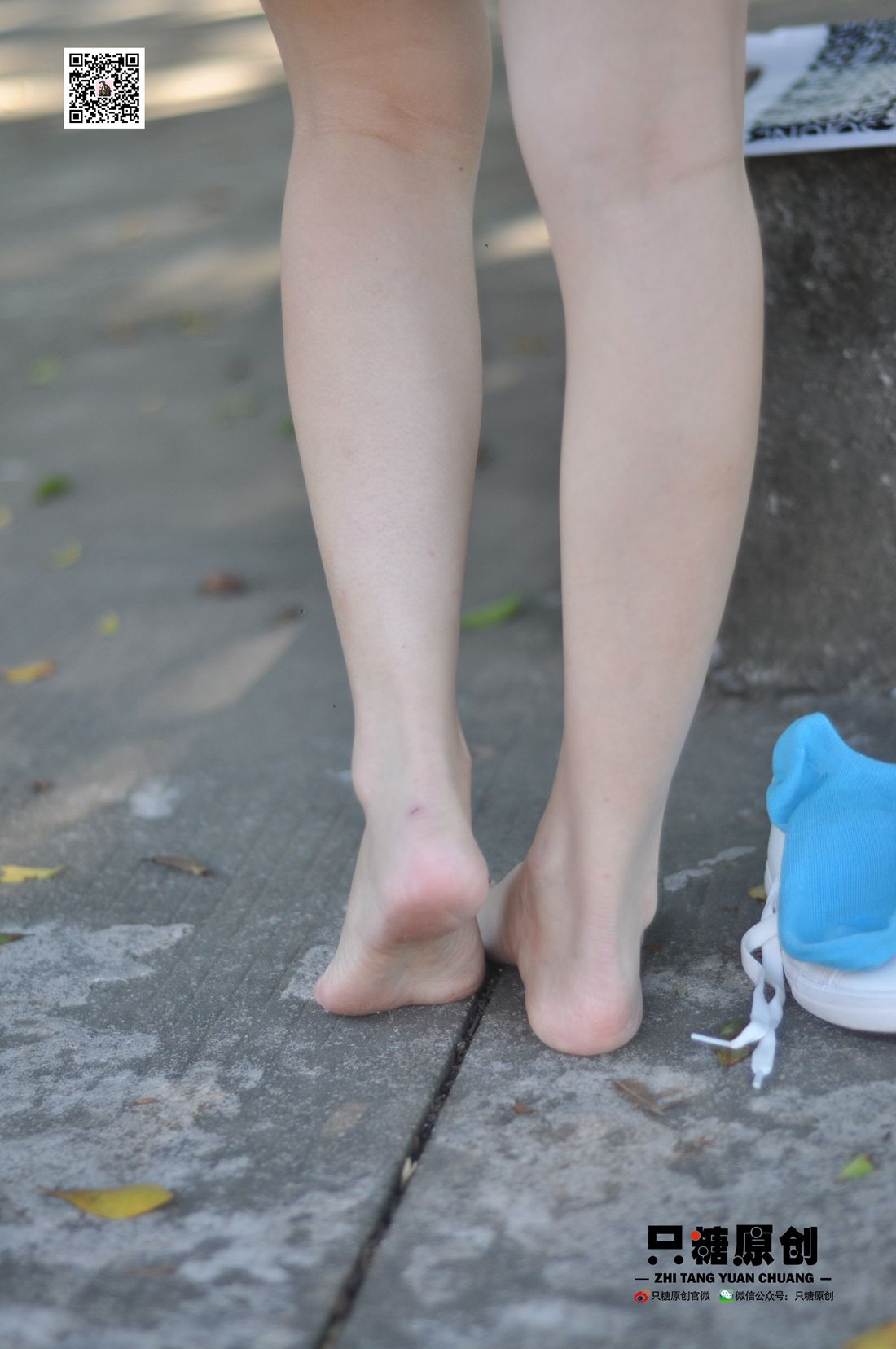 图片[147]-[只糖棉袜] NO.008 婷婷－小白鞋里的一抹蓝 在线浏览 – 速更版-美库
