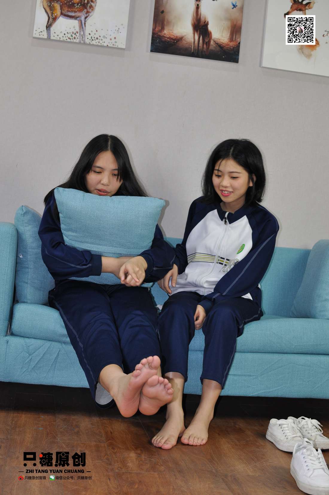 图片[215]-[只糖棉袜] NO.007 嘉欣&小枝－夏日里的两双小白鞋 在线浏览 – 速更版-美库