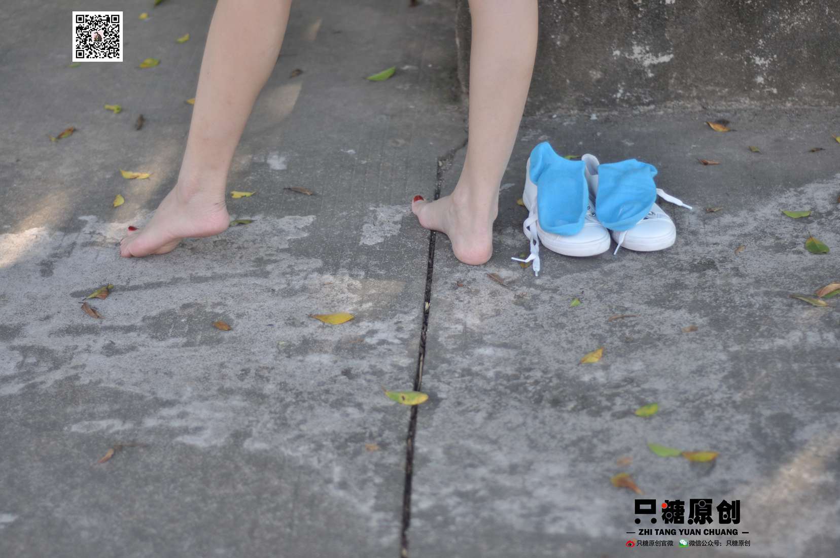 图片[100]-[只糖棉袜] NO.008 婷婷－小白鞋里的一抹蓝 在线浏览 – 速更版-美库