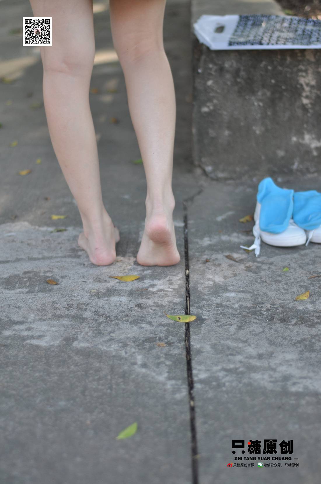 图片[52]-[只糖棉袜] NO.008 婷婷－小白鞋里的一抹蓝 在线浏览 – 速更版-美库