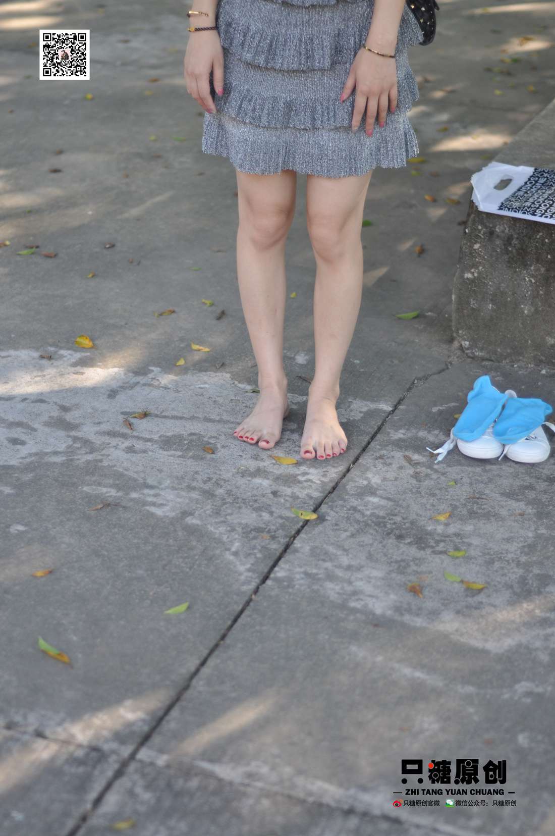 图片[77]-[只糖棉袜] NO.008 婷婷－小白鞋里的一抹蓝 在线浏览 – 速更版-美库